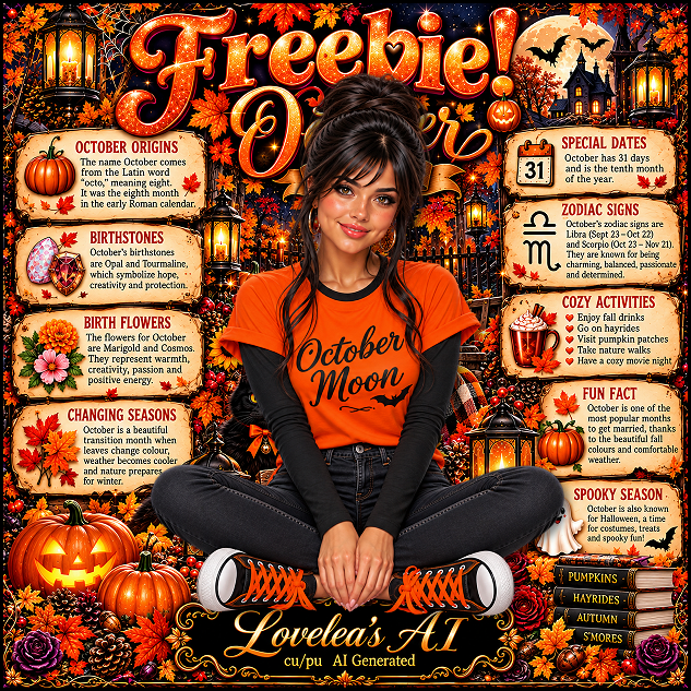 (image for) **FREEBIE** OCTOBER MOON